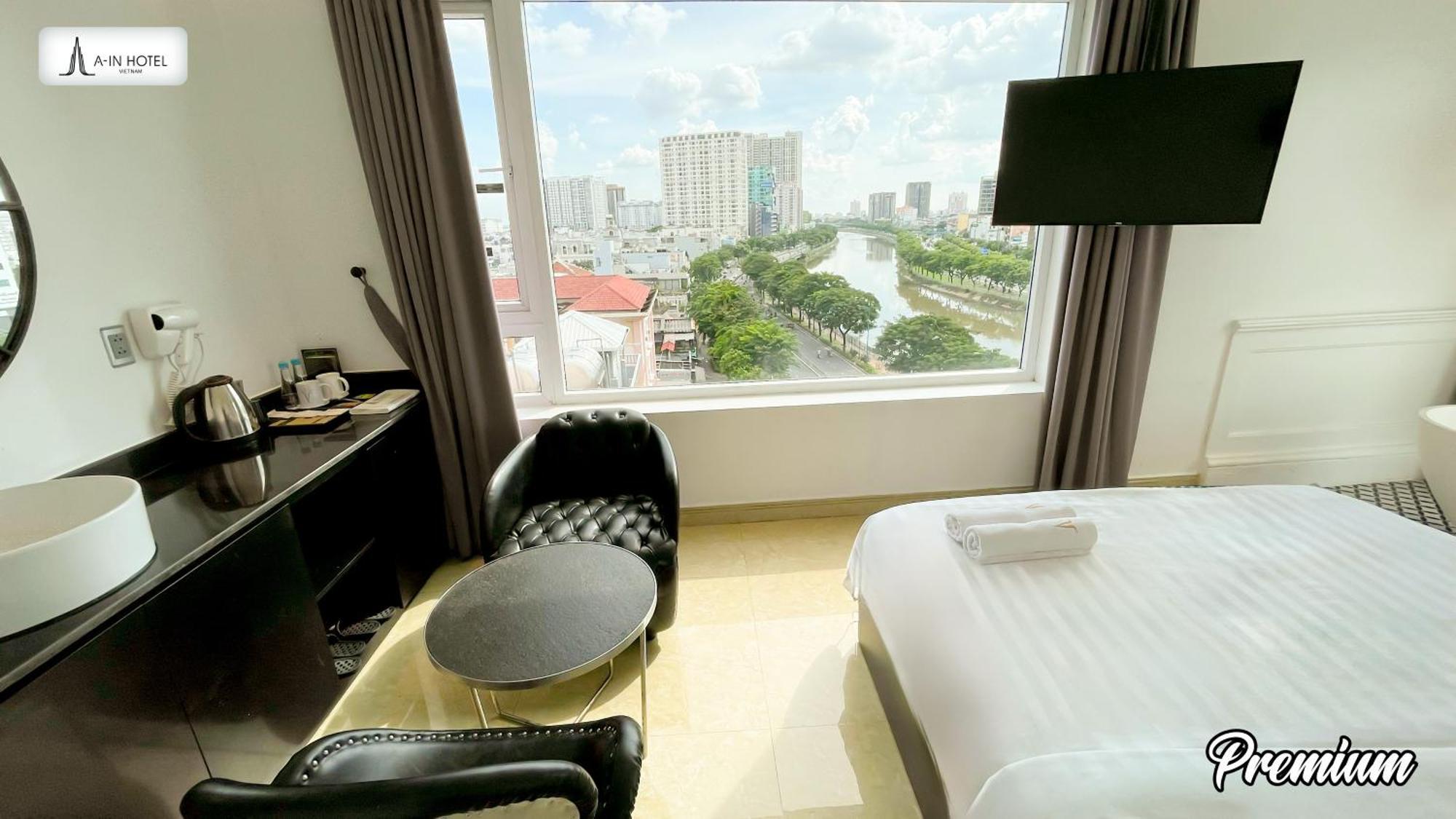 A In Hotel Riverside โฮจิมินห์ซิตี้ ภายนอก รูปภาพ