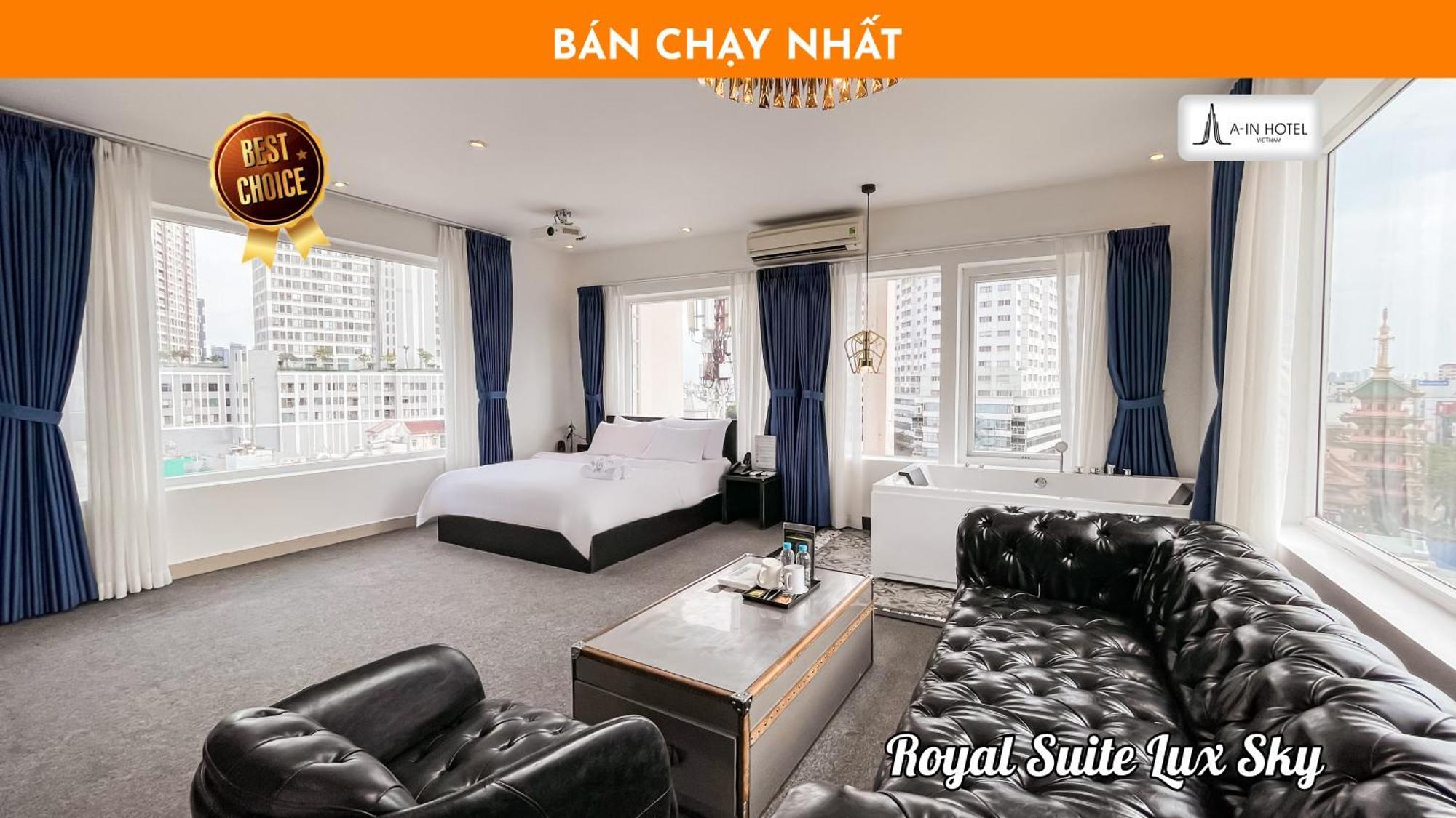 A In Hotel Riverside โฮจิมินห์ซิตี้ ภายนอก รูปภาพ